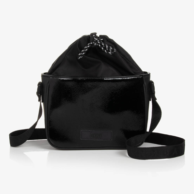 Dkny Kids'  Girls Black Shoulder Bag (24cm)