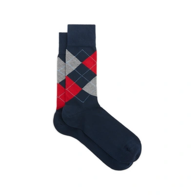 Burlington Cotton Socks In Blue
