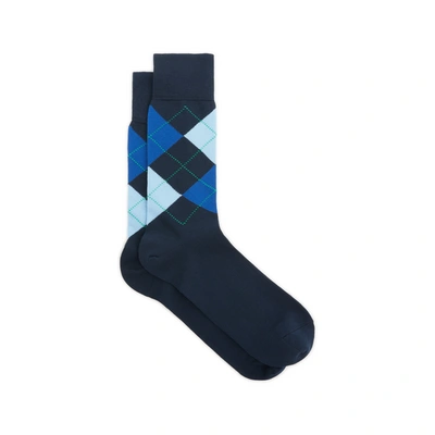Burlington Cotton Socks In Blue