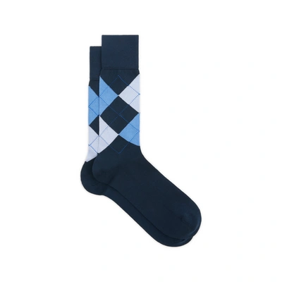 Burlington Cotton Socks In Blue