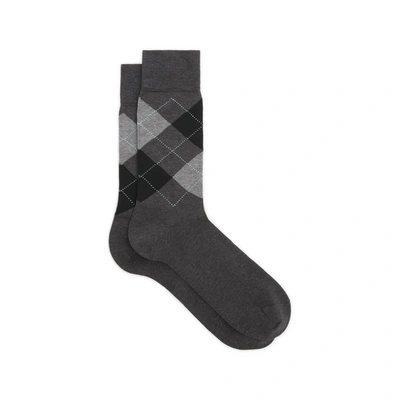 Burlington Cotton Socks In Black