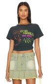 Daydreamer Bob Marley Soul Rebel Reverse Gf Tee In Vintage Black