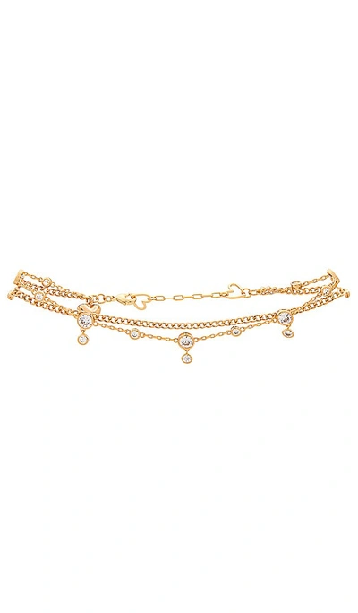 Lovers & Friends Cecelia Anklet In Gold