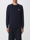 Maison Kitsuné Cotton Sweatshirt In Blue