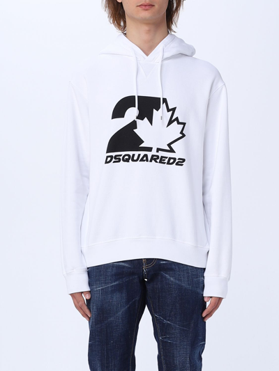 Dsquared2 卫衣  男士 颜色 白色 In White