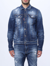 Dsquared2 Dan Jean Denim Jacket In Blue