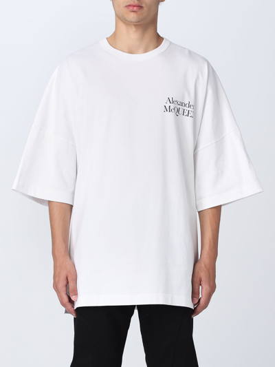 Alexander Mcqueen T-shirt  Men Color White