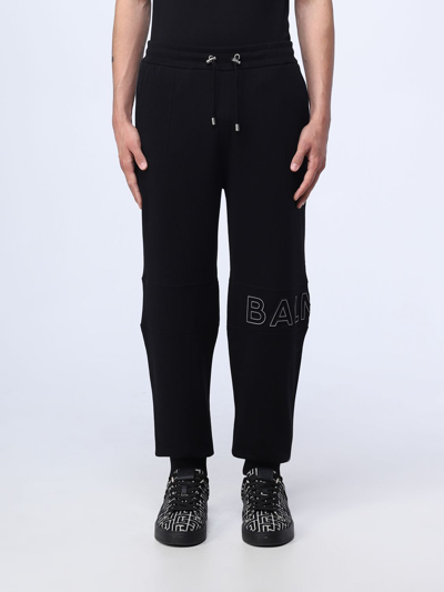 Balmain Trousers In Black