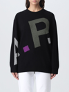 Apc A.p.c. Pure Black Wool Sweater In Black