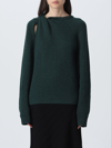 Stella Mccartney Cashmere-blend Twist Sweater In Green