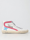 Golden Goose Slide Sneakers In White