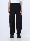 44 Label Group Cargo-pocket Cotton-blend Trousers In Black