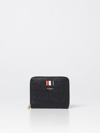 THOM BROWNE LEATHER WALLET,E51169002