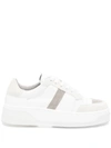 Fabiana Filippi Suede Sneakers In White