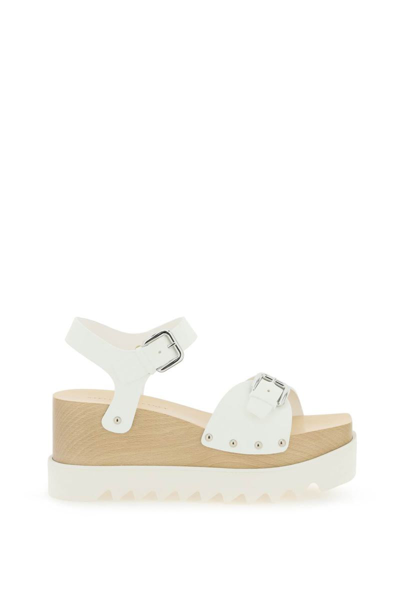 Stella Mccartney Elyse Platform Sandal In White