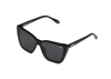 Quay Confidential 51mm Polarized Cat Eye Sunglasses In Black,black Polarized