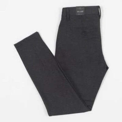 Only & Sons Mark Slim Fit Tapered Trousers In Dark Grey