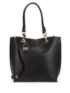 KARL LAGERFELD BELL REVERSIBLE FAUX LEATHER TOTE,0400089381351