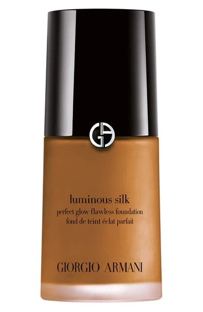Armani Collezioni Armani Beauty Luminous Silk Natural Glow Foundation In 13.25 Very Deep/golden