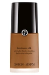 Armani Collezioni Armani Beauty Luminous Silk Natural Glow Foundation In 11.75 Deep/pink