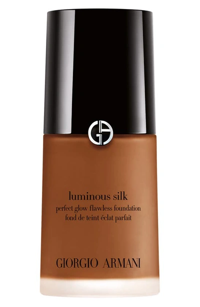 Armani Collezioni Armani Beauty Luminous Silk Natural Glow Foundation In 13.5 Very Deep/pink