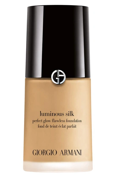 Armani Collezioni Luminous Silk Natural Glow Foundation, 1 oz In 6 Medium/olive