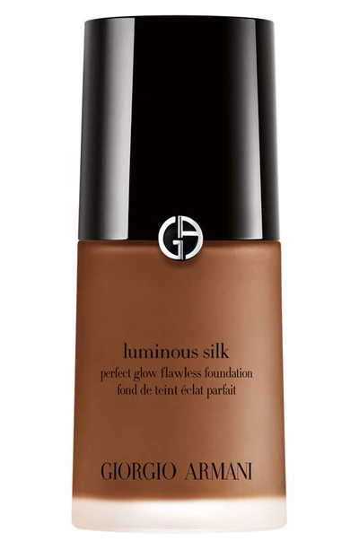 Armani Collezioni Armani Beauty Luminous Silk Natural Glow Foundation In 14 Very Deep/olive