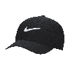 Nike Unisex Dri-fit Club Structured Swoosh Cap In Black