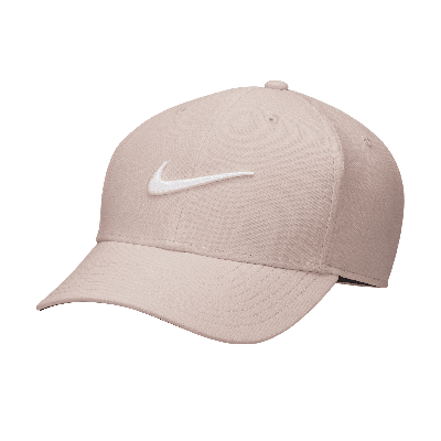 Nike Unisex Dri-fit Club Structured Swoosh Cap In Pink