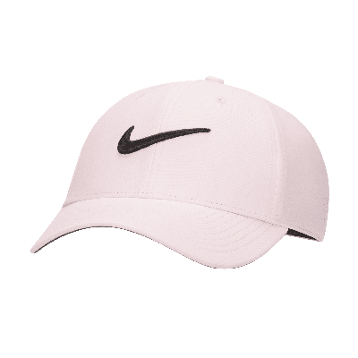 Nike Unisex Dri-fit Club Structured Swoosh Cap In Pink