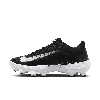 Nike Men's Alpha Huarache Elite 4 Low Mcs Baseball Cleats In Black