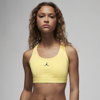 Jordan Women's  Sport Medium-support Padded Jumpman Bra In Yellow