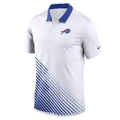 Nike Men's Dri-fit Yard Line (nfl Buffalo Bills) Polo In White