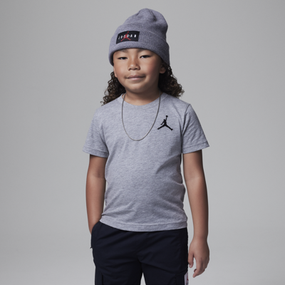 Jordan Little Kids' T-shirt In Grey