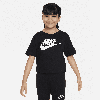 Nike Club Boxy Tee Little Kids T-shirt In Black