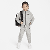 Nike Babies' Sportswear Tech Fleece Full-zip Set Toddler 2-piece Hoodie Set In Grey