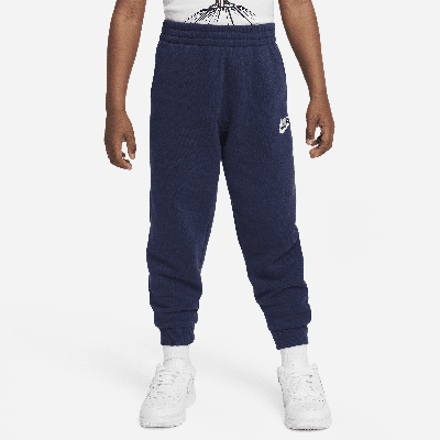 Nike Sportswear Club Fleece Joggers Little Kids Pants In Umidnight Navy