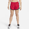 Nike Women's Tempo Brief-lined Running Shorts In Red