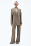 Filippa K Davina Oversize Blazer In Beige