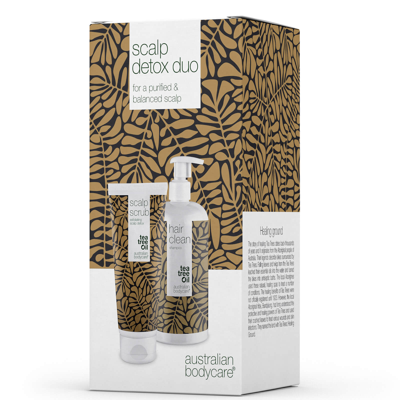 Australian Bodycare Detoxify Your Scalp With Shampoo And Scrub Duo In White