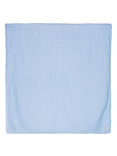 Auralee Square-shaped Cashmere Scarf In Blue