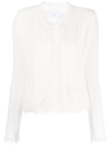 Iro Shavani Casual Jacket In White Cotton In White