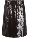 16ARLINGTON WILE SEQUINNED MIDI SKIRT