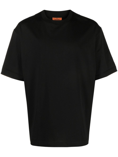 Missoni Short-sleeve Cotton T-shirt In Black