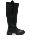 GANNI COUNTRY 50MM KNEE-HIGH BOOTS