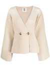 BY MALENE BIRGER TINLEY DOUBLE-BREASTED CARDIGAN