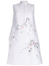 Shiatzy Chen Renascent Collection Organza-panels Coat In White