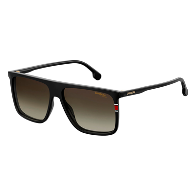 Carrera Ca 172/n/s 807 Ha Unisex Rectangle Sunglasses In Black