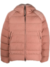 C.p. Company Eco-chrome R Padded Hooded Jacket In Pink