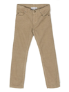 Bonpoint Teen Mid-rise Slim-fit Jeans In Neutrals